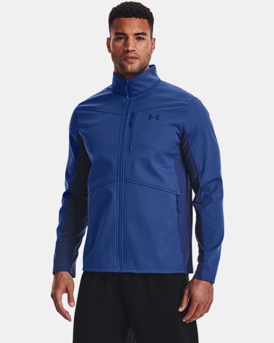 Men's UA Storm ColdGear® Infrared Shield Jacket, Blue, pdpMainDesktop image number 0